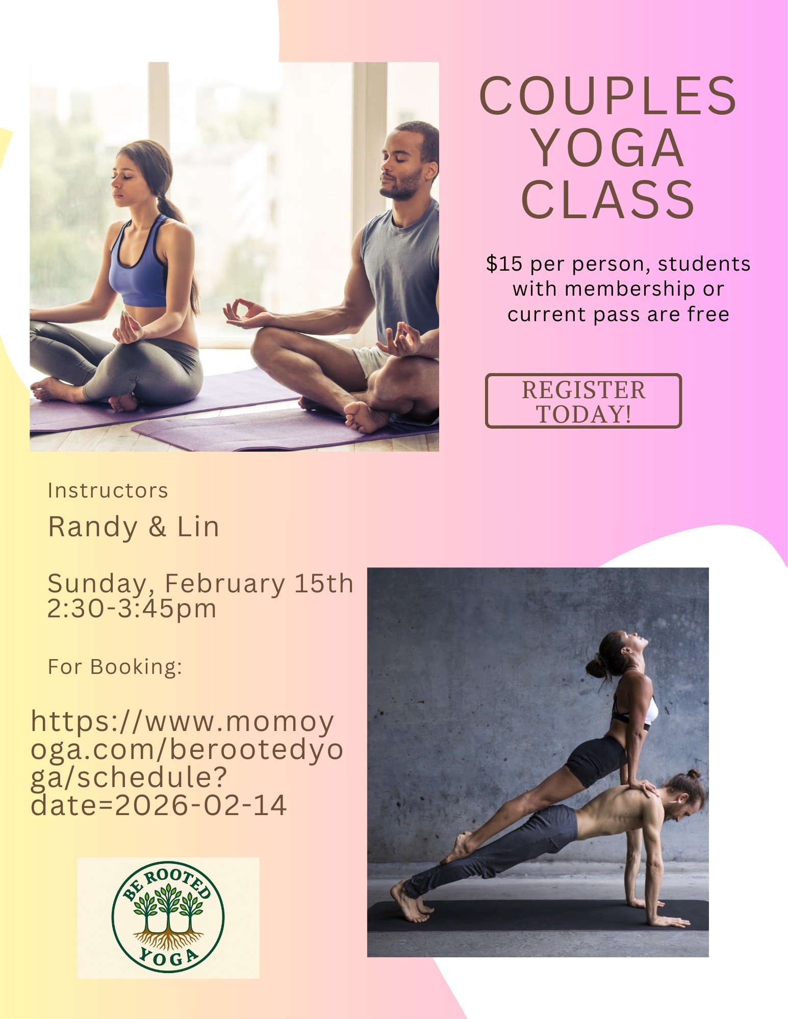 Couples Yoga Class