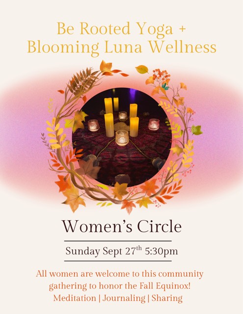 Womens circle- Be rooted